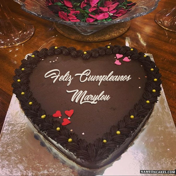 Feliz cumpleaños marylou Imágenes de pastel