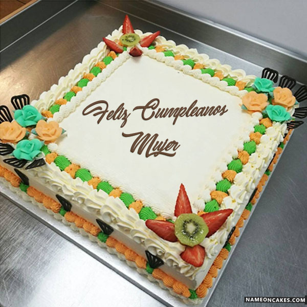 Feliz cumpleaños mujer Imágenes de pastel