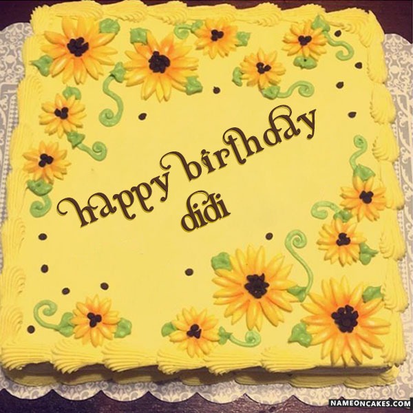 Didi DeeDee Cakes Pasteles - Happy Birthday - YouTube