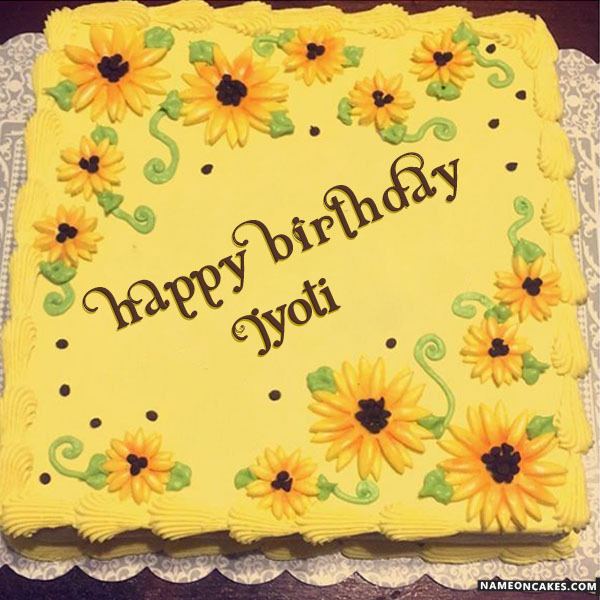 Jyoti Happy birthday to you || Dear Jyoti H B D || Enjoy your day || Cake  eating day || ज्योति जन्म - YouTube