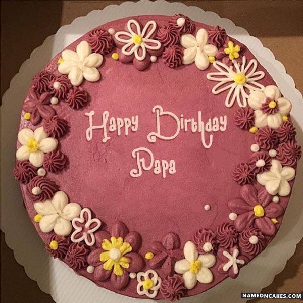Happy Birthday Papa Cake Images